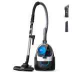 Der beste Staubsauger für Parkett PHILIPS Beutelloser Staubsauger 3000 Serie, Weiß, 900 W