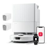 roborock QV 35A Set Saugroboter mit Wischfunktion mit 8.000 Pa Saugkraft