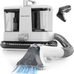 Media Evolution Polsterreiniger Gerät und Nassauger – Kompakter Teppichreiniger und Textilreiniger – Waschsauger für Teppich, Polster Autositze & Sofa