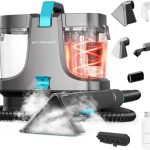 STARRYBOT Teppichreiniger 1500W, Dampf & Wärme, 18 kPa