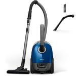 Philips Series 3000 Performer Compact Staubsauger mit Beutel – 900-W-Staubsauger mit Allergiefilter, 9 m Aktionsradius (XD3110/09)