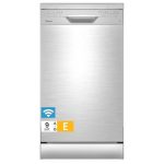 Midea SF 3.45N PRO Geschirrspüler 45cm Freistehend & Unterbaufähig Silber