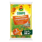 COMPO Herbstrasendünger mit Kalium, 10 kg für 500 m², Kaliumdünger