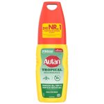 Autan Tropical Pumpspray, Mückenschutz für Körper & Gesicht, Travel Essentials, 1er Pack, (1 x 100 ml)