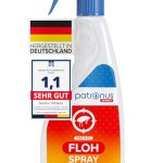Patronus Floh-Spray für Wohnung & Umgebung [500 ml] mit Sofortwirkung