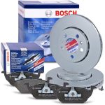 Bremsenset Vorderachse inkl. Bremsscheiben Vorne Ø 256 mm Belüftet und