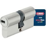 ABUS Profilzylinder D6XNP 30/30 - Türzylinder mit Not- und Gefahrenfunktion | Doppelzylinder für Haus- & Wohnungstüren, erhöhter Picking-Schutz, inkl. 5 Bohrmulden-Wendeschlüssel & Code-Karte