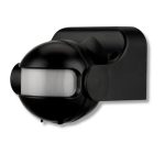 REV Bewegungsmelder aussen - IP44, Reichweite 12m/180°, schwarz