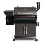 BURNHARD® FLINT Pelletgrill & Smoker, digitaler BBQ Pelletsmoker 7-in-1 | Smoker Grill für Low & Slow: 180–260 °C, 8,5 kg Pellettank, digitale Temperatursteuerung