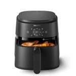 Philips Airfryer 2000 Serie Heißluftfritteuse, Schwarz, 4,2L | RapidAir Technologie, Touchscreen, 13 Kochfunktionen, HomeID App (NA229/00)