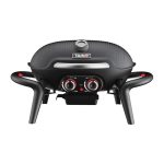 TAINO KENAI Gasgrill Camping Tischgrill Balkongrill Gas Outdoorküche Thermometer Aluguss Schwarz