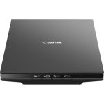 Canon LiDE 300 Flachbettscanner A4 Fotoscanner, USB-Stromversorgung | Flachbett-Scanner für Dokumente und Fotos; scharfe optische Auflösung, USB-betrieben, kompakt und leicht