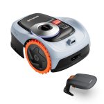 Segway Navimow i205 AWD Mähroboter mit Garage S, für 500 m², NRTK+Vision | Ohne Begrenzungskabel, 45% Steigung mit Zero-Turn und automatischer Kartierung, 2–6 cm Schnitthöhe, Garage separat versendet