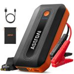 AstroAI Starthilfe Powerbank für pkw, Starter Powerbank mit QC 3.0 USB