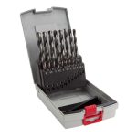 Bosch Professional 19tlg. HSS Spiralbohrer PointTeQ Set (für Metall, ProBox, Zubehör Bohrschrauber)