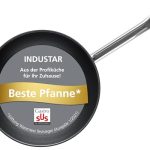 Schulte-Ufer GastroSUS Bratpfanne Industar mit DIAMAS Pro Beschichtung, Testsieger Stiftung Warentest 1/2021, 163059-28, Edelstahl, 28 cm