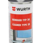 Der beste Reiniger für Kunststofffenster WÜRTH Kunststoffreiniger Reiniger Typ 20