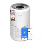 Levoit Core 300S Luftreiniger Allergiker mit APP, Auto-Modus, bis 54㎡, Weiß