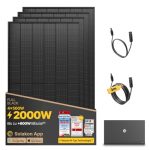Das beste Balkonkraftwerk mit 2000 Watt und Speicher Solakon® 2000W Balkonkraftwerk mit Speicher, Solakon ONE mit 2,11 kWh