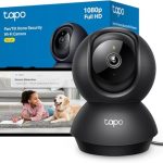 Tapo C201 360° WLAN-Überwachungskamera für Innenräume, 1080P, Nachtsicht, Bewegungserkennung, Zwei-Wege-Audio, kompatibel mit Alexa & Google Assistant, für Babys/Haustiere