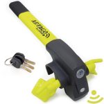 ARTAGO 870 Hochwertige Lenkradkralle 2in1 Ohne/Mit Alarm 120dB+LED, Sicherer und Abschreckender Lenkradsperre um die Lenkradspeiche, Fortschrittlichste Lenkradschloss zur Auto-Diebstahlsicherung