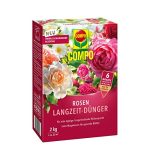 COMPO Rosen Langzeit-Dünger 2 kg, 6 Monate Wirkung, Rosendünger