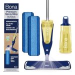 Bona Wischmopp, Bodenwischer mit Sprühfunktion, Premium Spray Mop Wischer