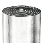 Dämmstoff Rolle 5mm, Selbstklebende Aluminium Isolierung mit Gummi-Beschichtung, Wärmedämmung Schalldämmung Dampfsperre für Heizung, Wohnwagen, Fenster, Dach, Boden (40cm x 5m)