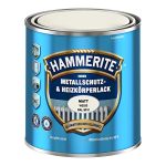 Hammerite Innen Metallschutz- und Heizkörperlack Matt, 3in1- Rostschutz, Reinweiß, 500 ml